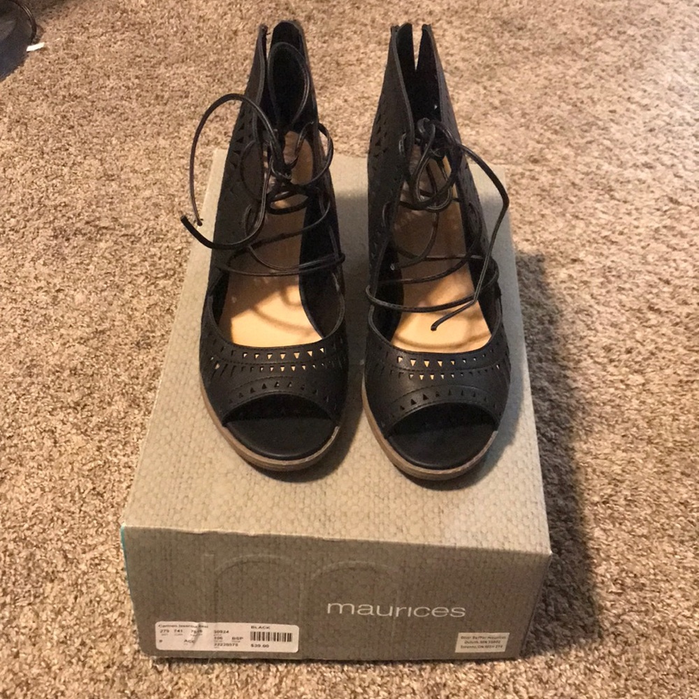 Black heels